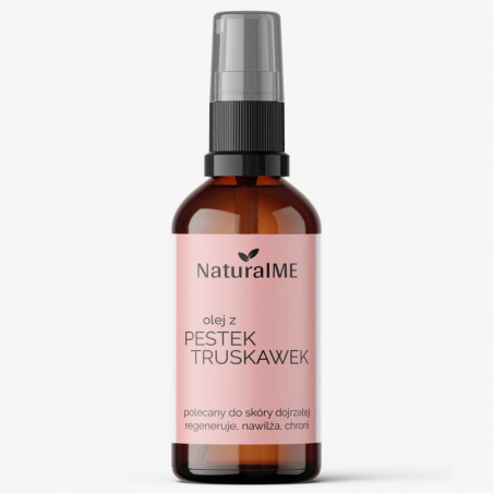 Olej z pestek truskawek NaturalME