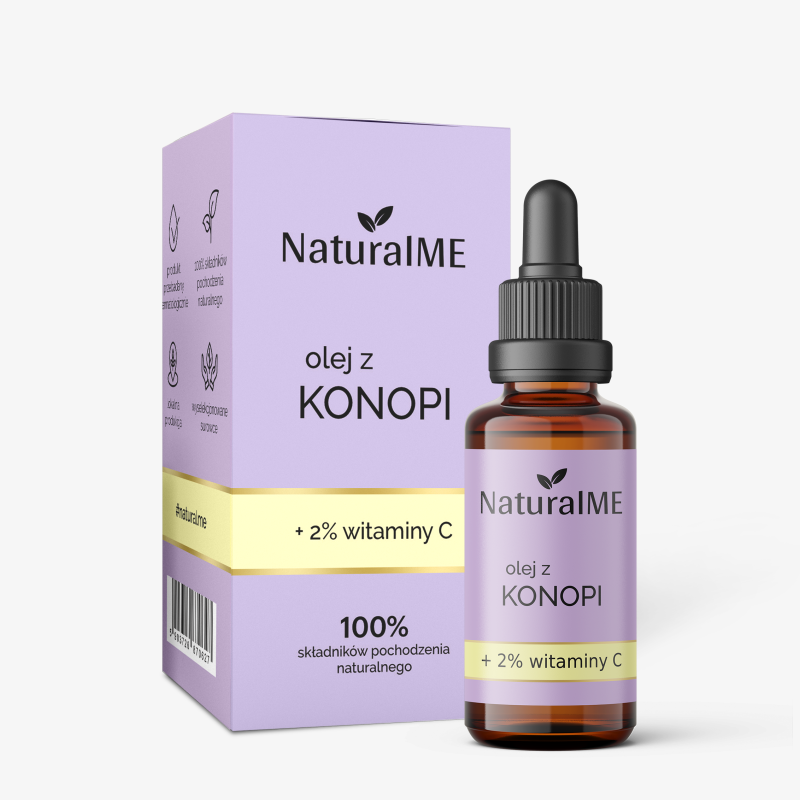 Olejek z konopi z 2%...