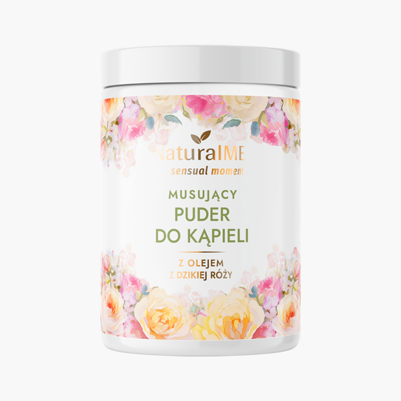 Musujący puder do kąpieli z...