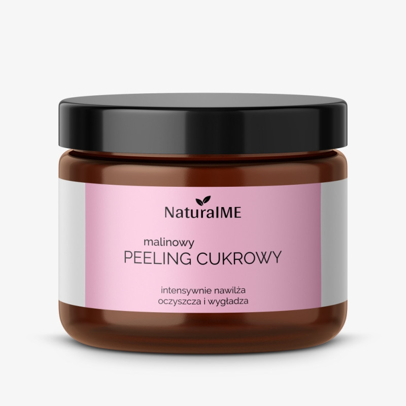 Malinowy peeling cukrowy NaturalME