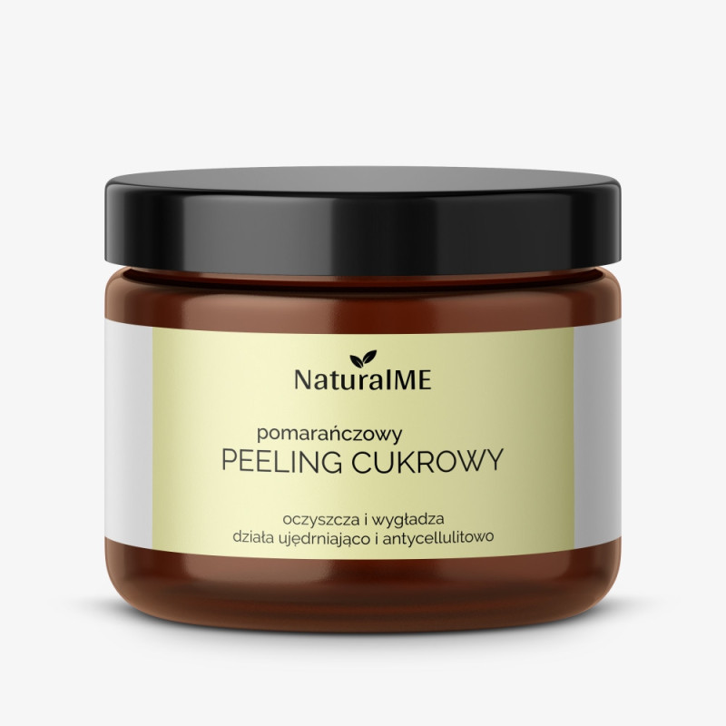 Pomarańczowy peeling cukrowy NaturalME